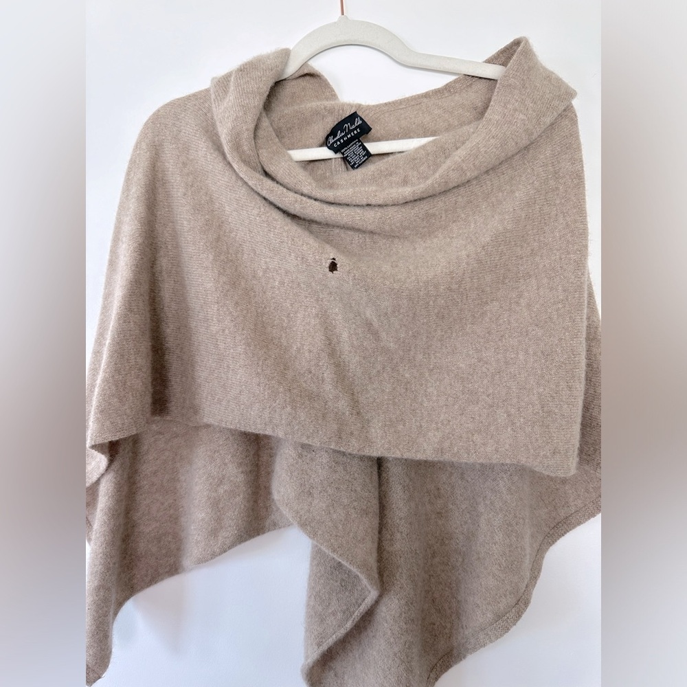 Classic Cashmere wrap with hole needs repair